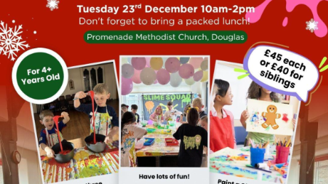 Christmas Paint & Slime workshop