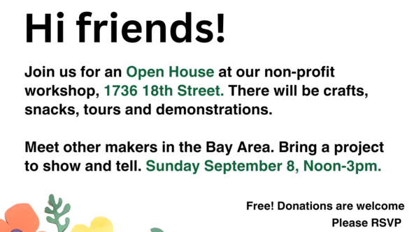 September Open House