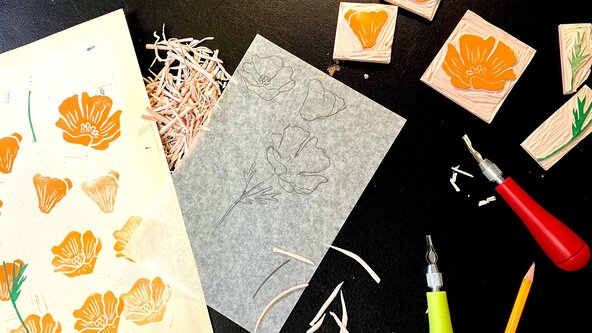 Block Printmaking Social