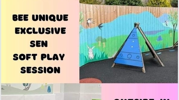 🐝 ***KENDAL*** 🌈 EXCLUSIVE BEE UNIQUE SESSION 🛝 - SOFTPLAY - Outside-In Cumbria Softplay for SEND families