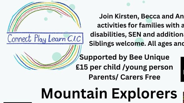 🐝 ***LANCASTER*** 🌈 - EXCLUSIVE BEE UNIQUE SESSION - Mountain Explorers Theme with Connect Play Learn CIC