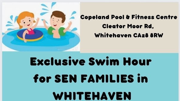 🐝***WHITEHAVEN*** 🌈 EXCLUSIVE BEE UNIQUE 🏊‍♀️ FAMILY GROUP SWIM - Private Hire to BEE UNIQUE at 'Copeland Pool & Fitness Centre' 