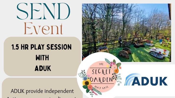 🐝***CHORLEY***🌈 EXCLUSIVE BEE UNIQUE SESSION 🐝 SENSORY PLAY - With a special guest 'ADUK' at 'The Secret Garden Play Cafe' 