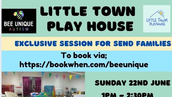 🐝***BOLTON***🌈 EXCLUSIVE BEE UNIQUE SESSION 🙋‍♀️ PLAY CENTRE - at 'Little Town Play House Ltd'