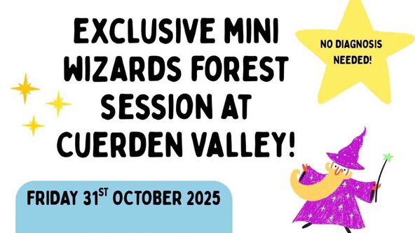 🐝***PRESTON*** 🌈EXCLUSIVE BEE UNIQUE 💁‍♂️ FOREST SCHOOL- Mini Wizards Session hosted by 'Cuerden Valley Play'  