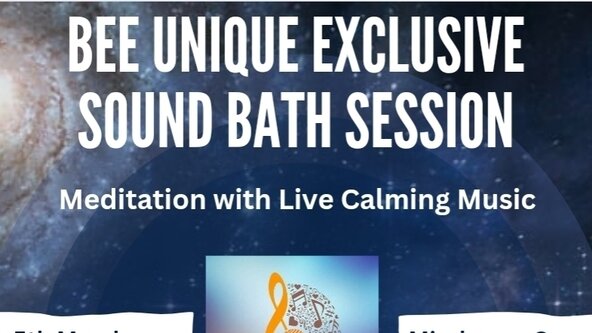 ***WHITEHAVEN*** BEE UNIQUE, EXCLUSIVE SOUND BATH HEALING SESSION 