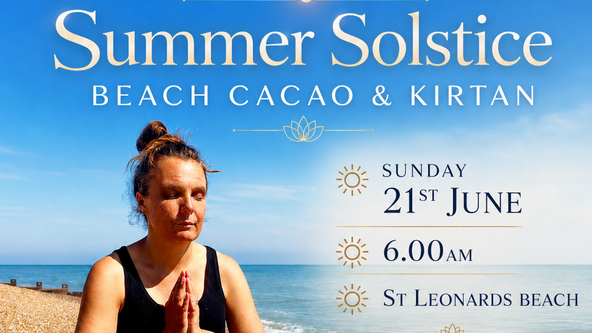 Summer Solstice Beach Cacao and Kirtan Ceremony