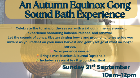Sacred Balance: Autumn Equinox Sound Ceremony 