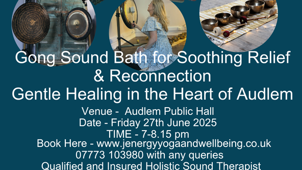 Sound Bath for Soothing Relief & Reconnection Gentle Healing in the Heart of Audlem