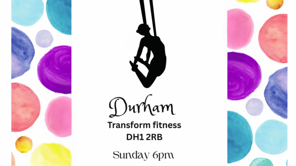  Sunday 5pm Aerial Yoga Flow – Strength, Skill & Flexibility! Durham
