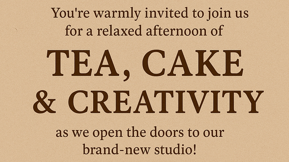Studio Opening!!!