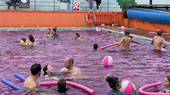 Spooky Halloween Swim