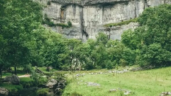 Malham Cove - Canvas Painting 🎨