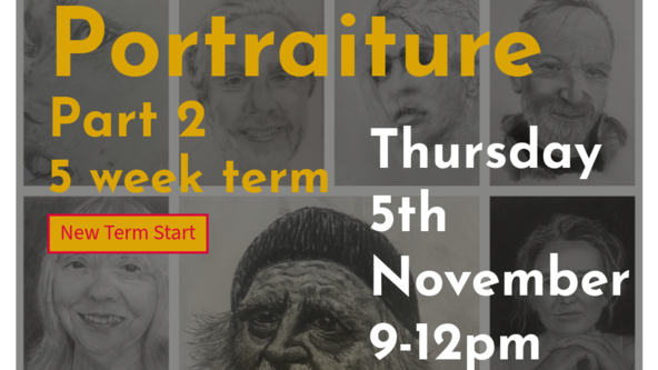Portraiture Part 2- Thurs Nov 5th start 2026 