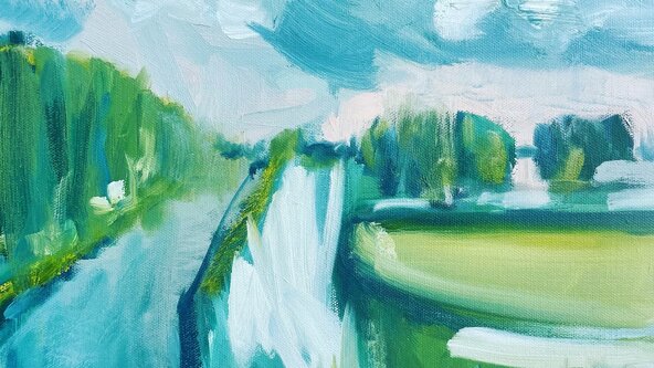 Landscape Painting and Drawing for Beginners. Full 5 week course March start date.