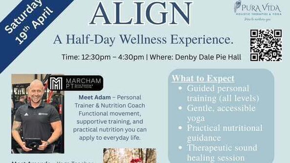 Align - A Half Day Wellness Experience - Move, Nourish, Heal, Rest.