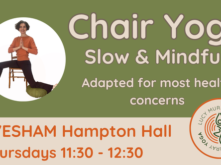 Chair Yoga NovDec25 Evesham