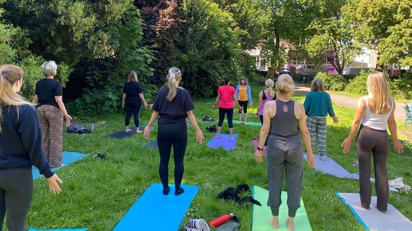 Community Event: Yoga in the Park (Alexandra Gardens)