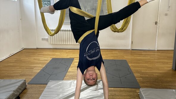 Children’s Aerial Yoga 7 week Course - ages 5-9 years  November-December 