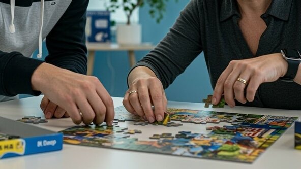 Jigsaw showdown
