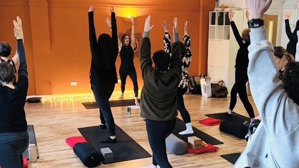 Yoga workshop for people who have had cancer 