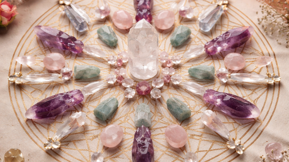 Creating Crystal Grids Workshop (Visions/Goals/Intentions for 2026 - the Universal 1 year)