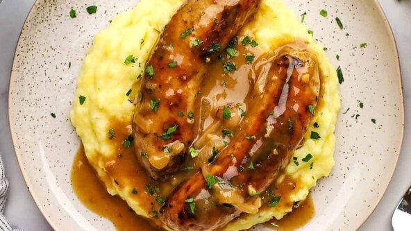 Bangers & Mash 2 Course Supper