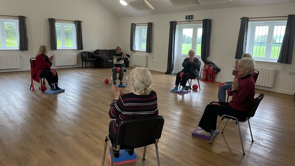 Pilton Wednesday 11.30 am Summer 2025 Chair Yoga