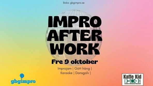 Impro-AW på Kaffe Kid, 9 oktober