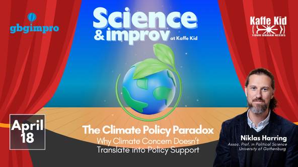 Science and Improv at Kaffe Kid - The Climate Policy Paradox (In English)