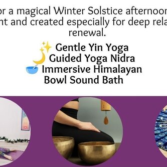 Winter Solstice - Candlelight Yin Yoga, Yoga Nidra & Sound Bath