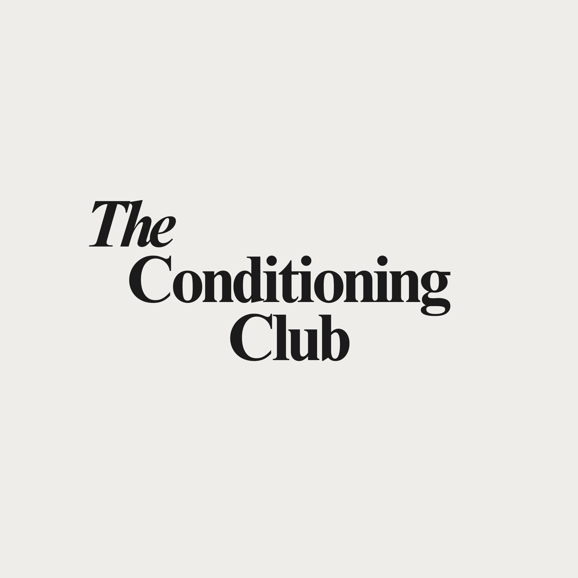 The Conditioning Club