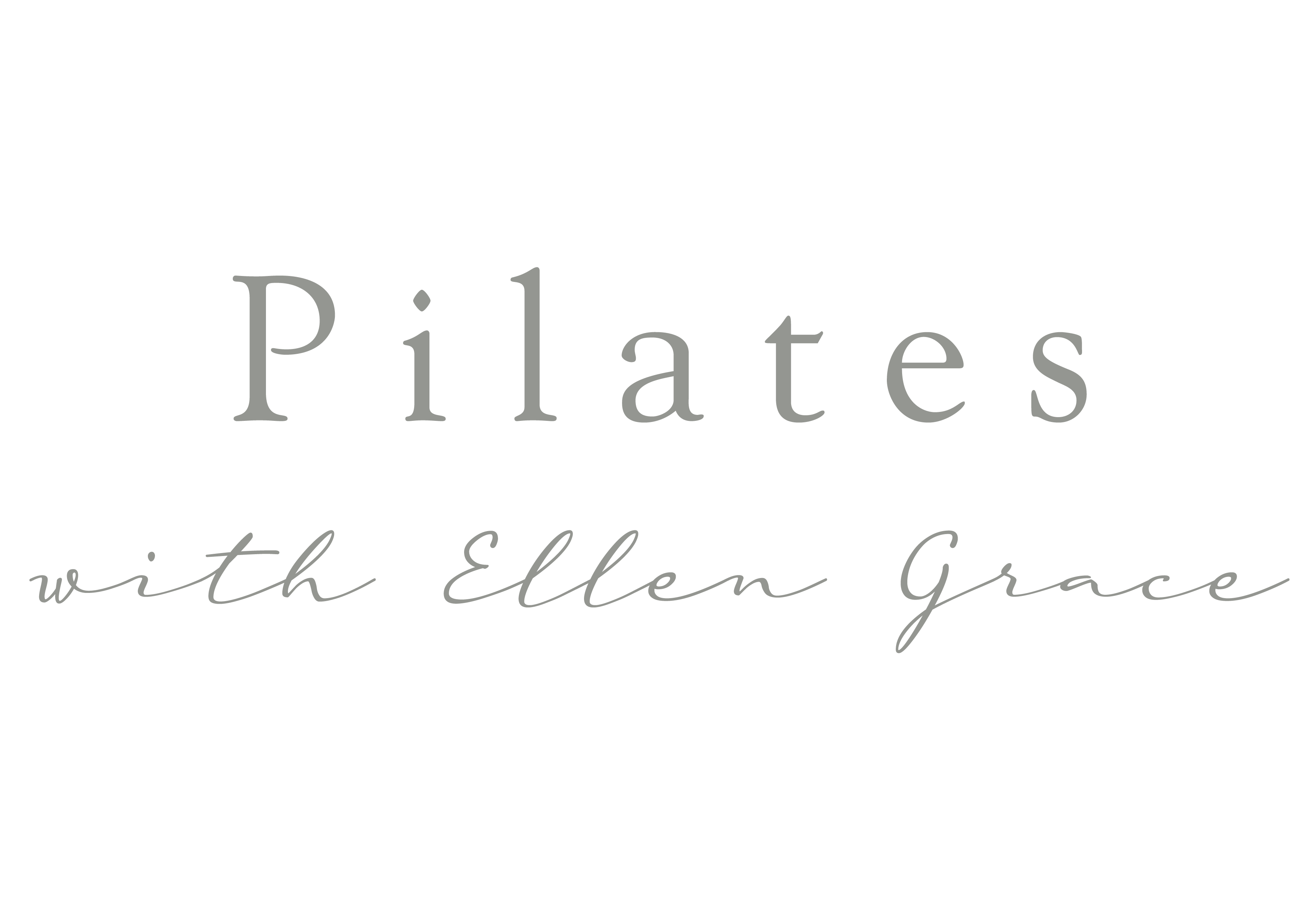 Pilates with Ellen Grace