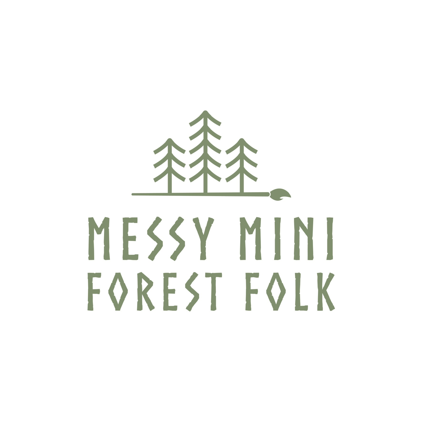 Messy Mini Forest Folk