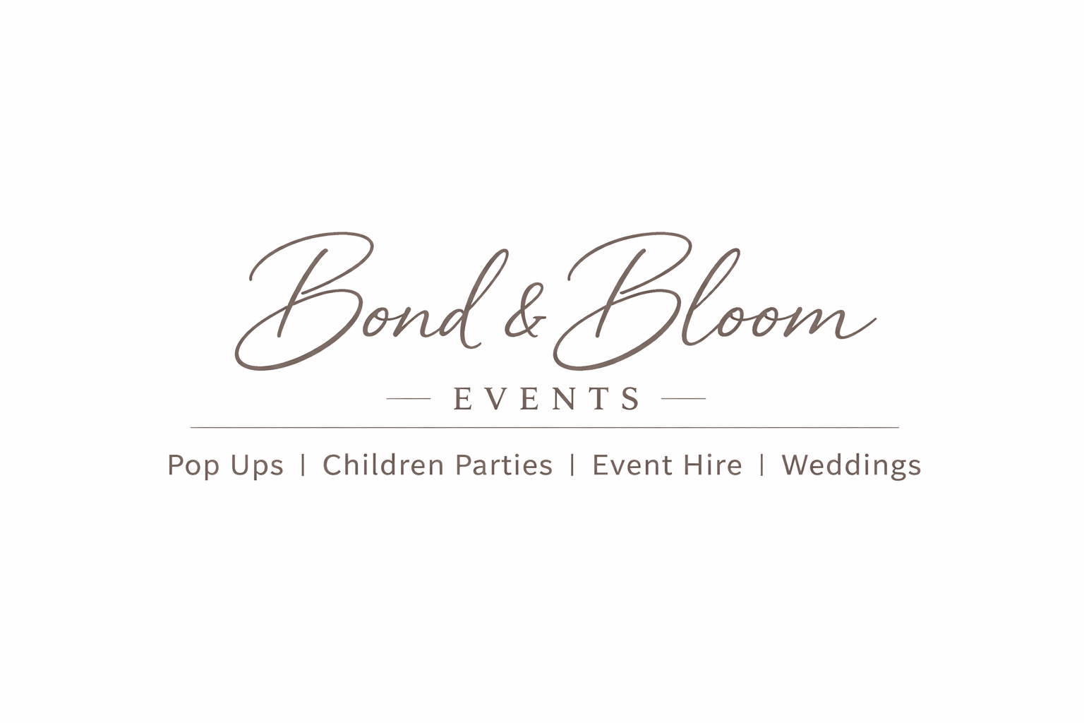 Bond and Bloom Events