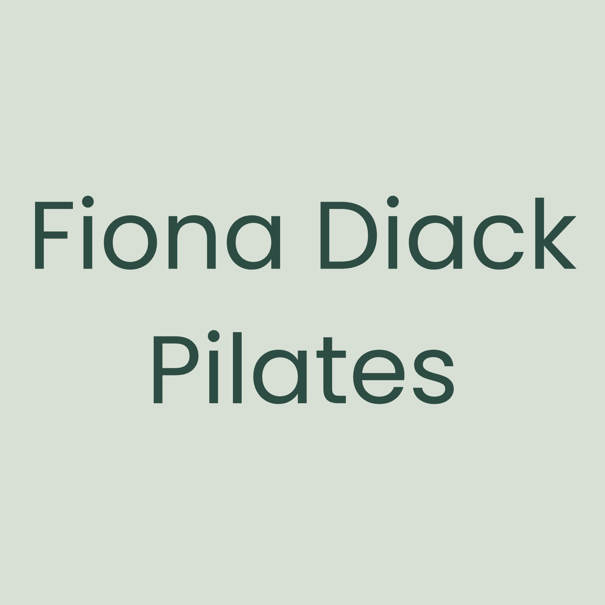 Fiona Diack Pilates