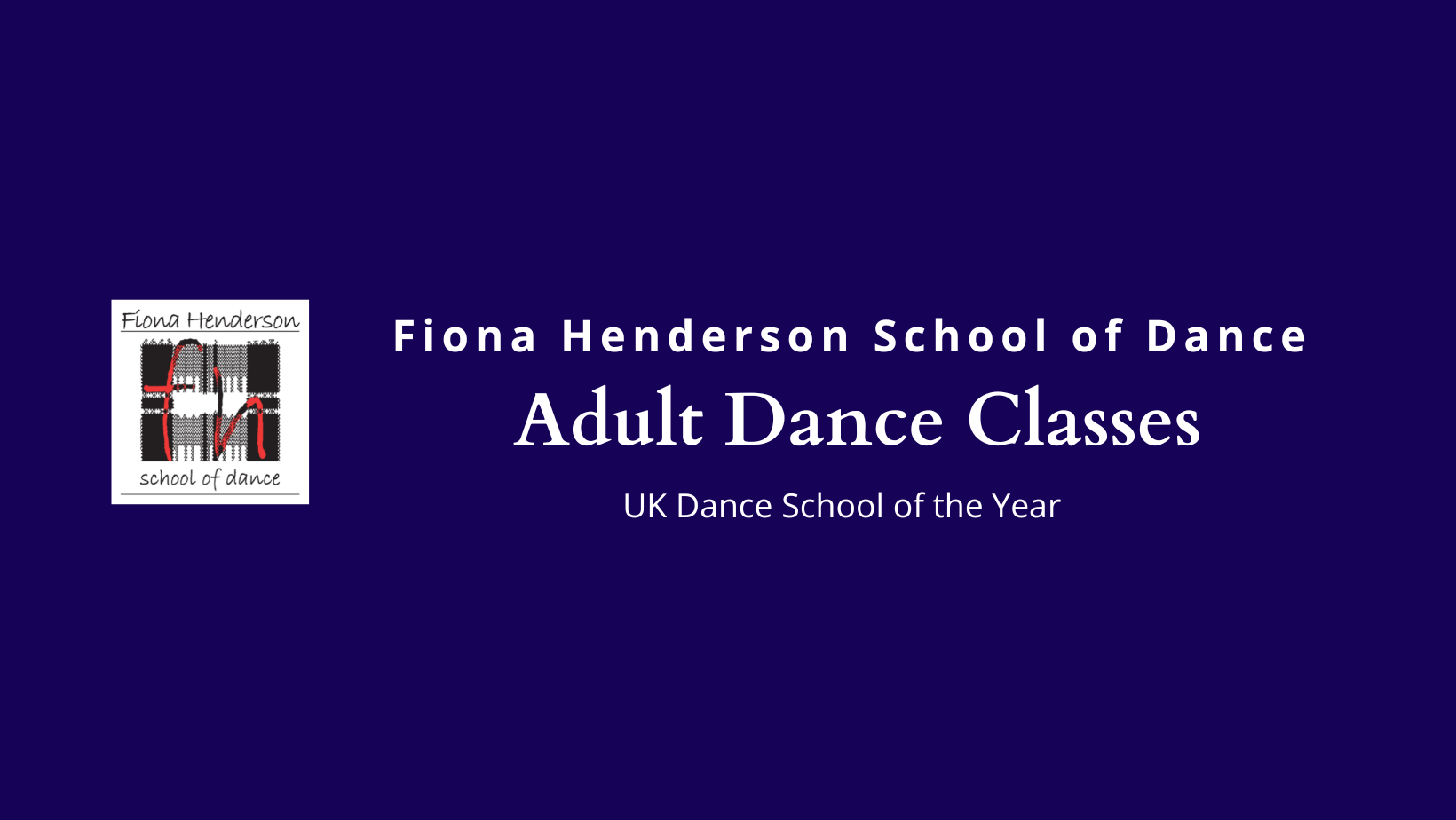 Fiona Henderson School of Dance ADULT CLASS BOOKINGS Booking by