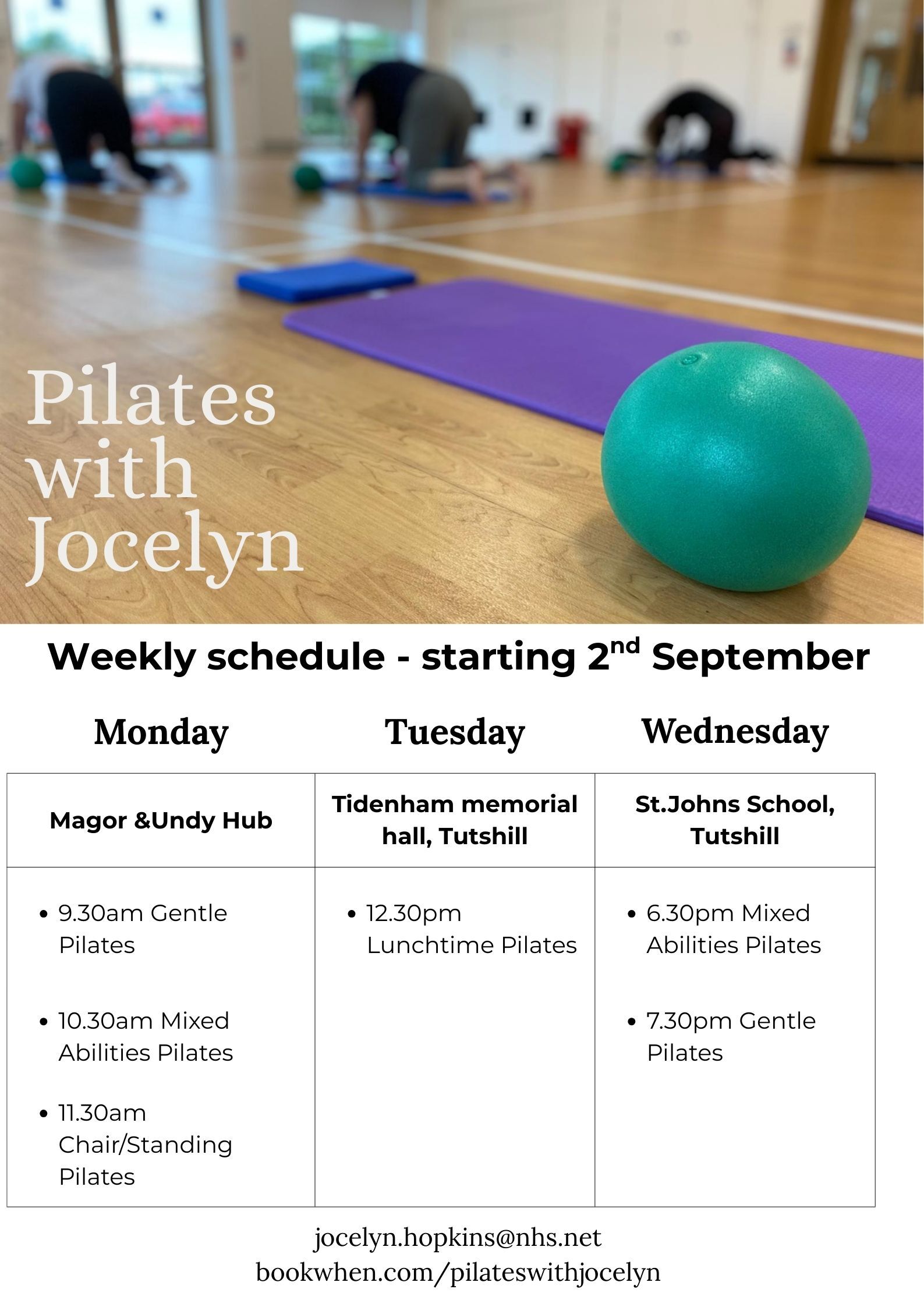 Pilates with Jocelyn