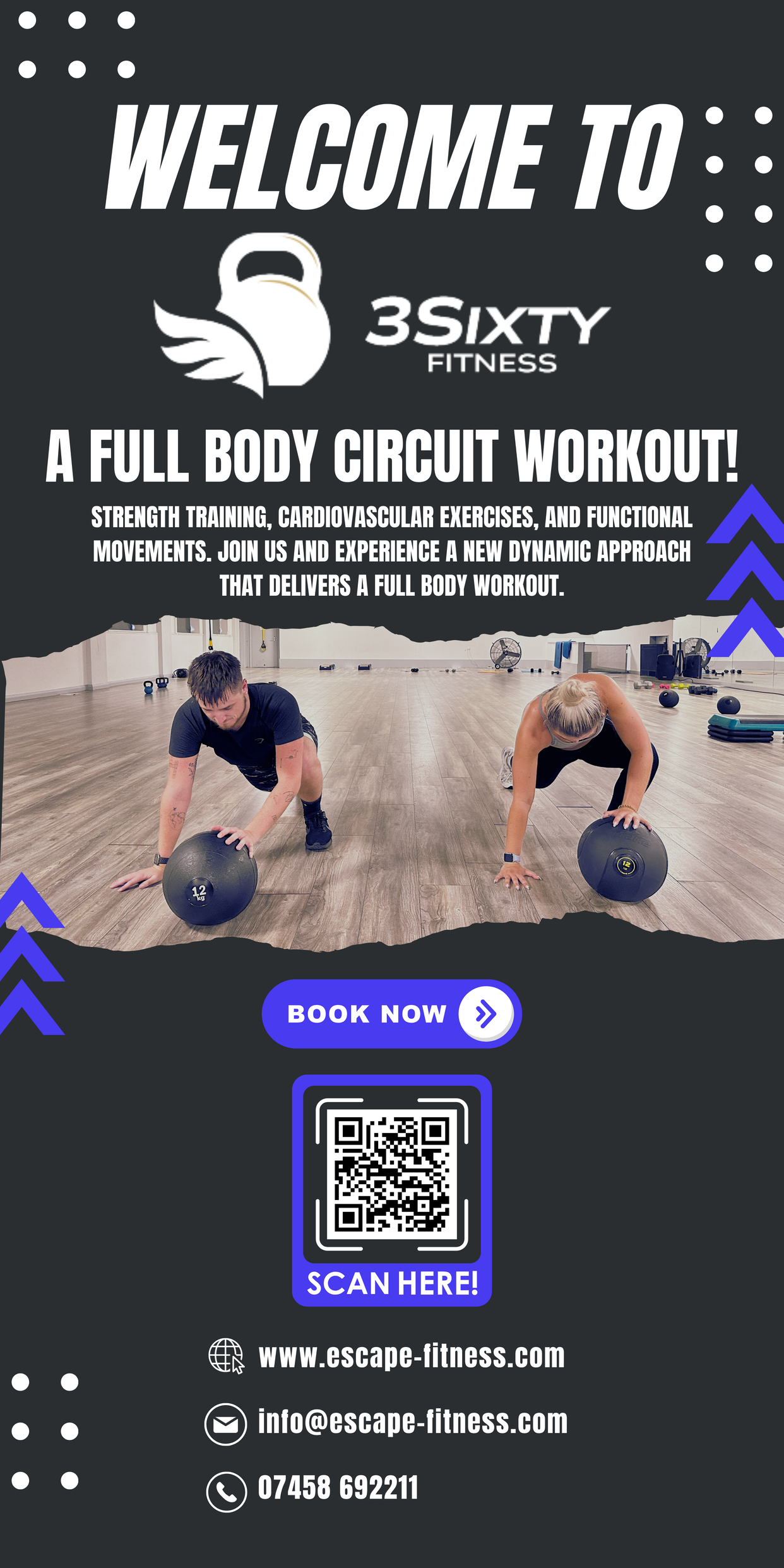 3SIXTY Fitness Classes - Booking by Bookwhen