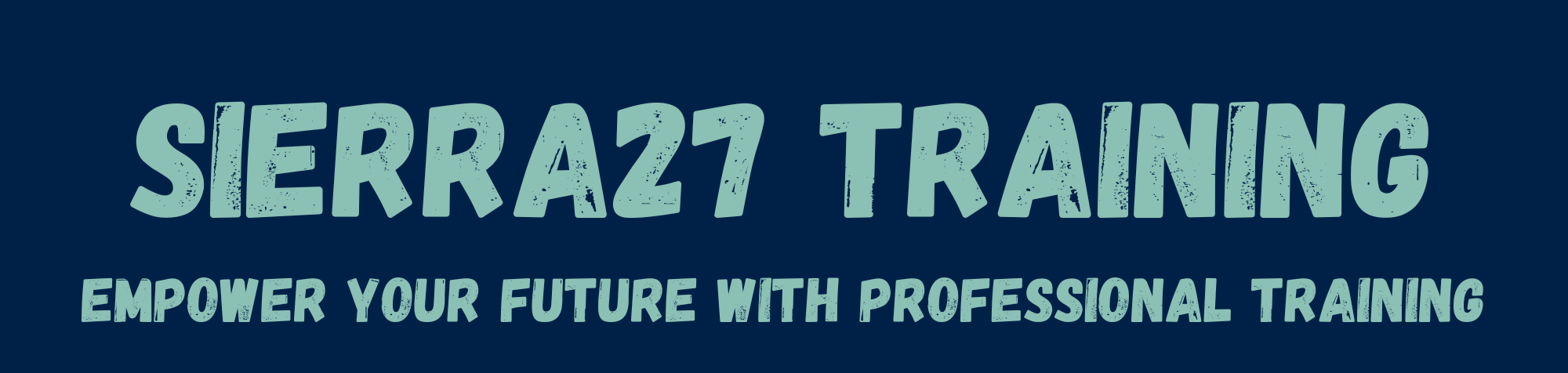 Sierra27training