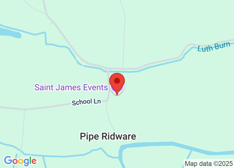 Map showing location of Saint James Events