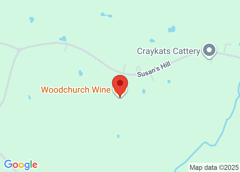 Map showing location of Woodchurch Wine