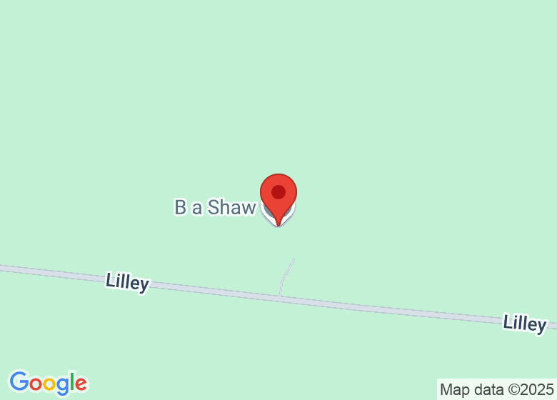 Map showing event location