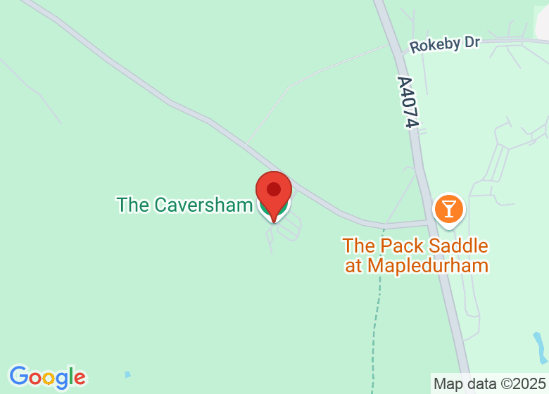 Map showing location of The Caversham