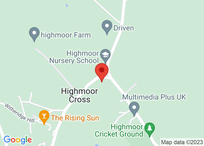 Map showing location of The Cheese Shed