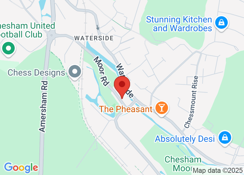 Map showing event location