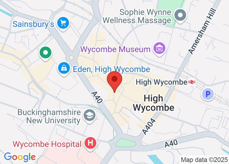 Map showing event location