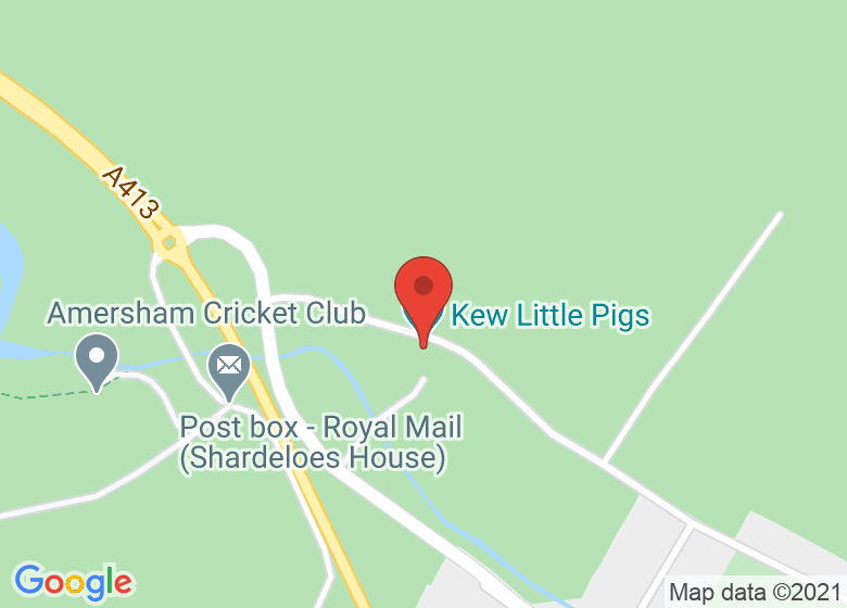 Map showing location of Kew Little Pigs