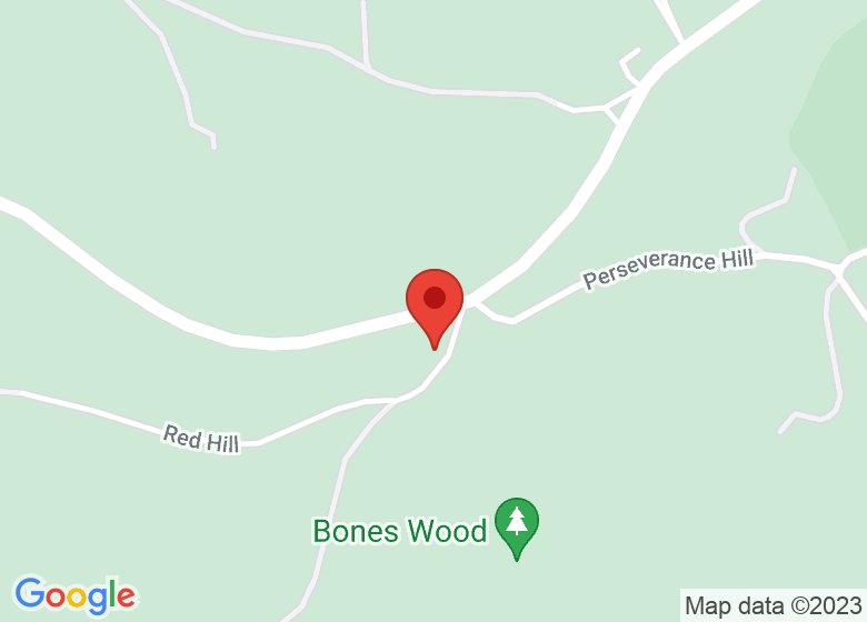 Map showing event location