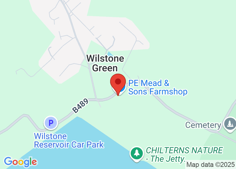 Map showing location of P East Mead & Sons Farmshop